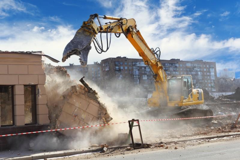 démolition bâtiment