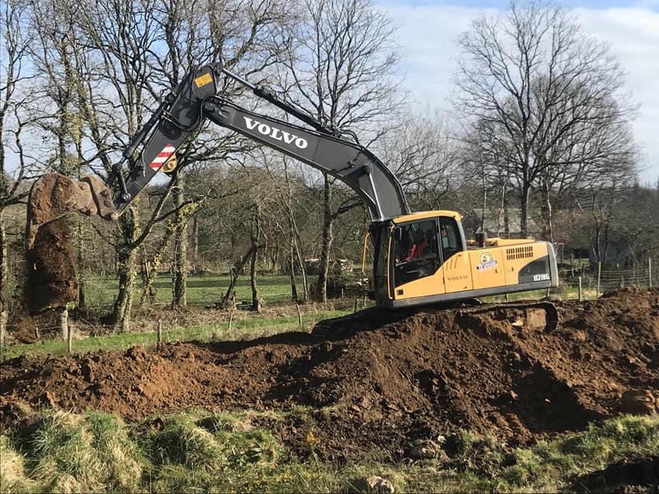 travaux de terrassement